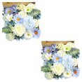 thumbnail image 3 of Ruiboury Long-lasting Durability Artificial Flower Bouquet For Wide Application Low Maintenance Artificial Flowers Fake Flowers 23new style LH006 2Set, 3 of 6