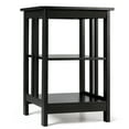 thumbnail image 6 of Nightstand 3-Tier Display Shelf Side Table Sofa End Table Corner Table Black, 6 of 8