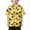 Yellow, variant on Long Sleeve Undershirt Boys Summer Tops Children Beach Leisure Loose Comfortable Trendy Foreign Trade Comfortable Boys Collar Button Open Shirt Short Sleeve Shirt