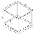 thumbnail image 5 of Trini 3-piece Coffee and End Table Set Black Nickel, 5 of 6