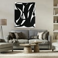 thumbnail image 3 of Stupell Industries Black Swirled Ink Abstract Painting Wrapped Canvas Art Print Wall Art, 36 x 48, 3 of 8