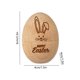 thumbnail image 3 of Wooden Openable Easter Decorations Eggs Hanging Ornaments For Easter Tree Decorations Basket Filler, 3 of 6