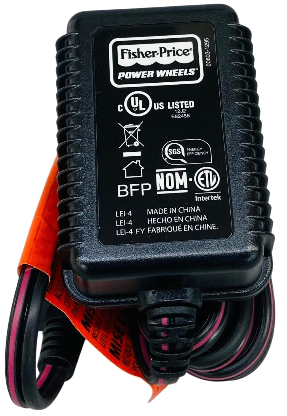 Power Wheels 00801-1778 Charger, 12 Volt