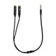 thumbnail image 2 of Auriculares Splitter Adaptador 3.5mm Jack Separado Auriculares y Mic Adaptador de Enchufe 3.5mm Combo Audio Adaptador, 2 of 8