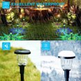 thumbnail image 5 of Luces solares dinámicas para paisaje, luces enchufables de tierra, luces LED impermeables para jardín, 2 uds., 5 of 5