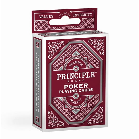 Principle Brand Premium Poker Playing Cards by Great Time Games (Walmart Exclusive)