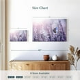 thumbnail image 4 of Elephant Stock Lavender Flower Wall Art - Horizontal Canvas Wall Art - Living Room Wall Decor - Floral And Botanical Canvas - Purple And Blue Decor - 12" x 8", 4 of 8