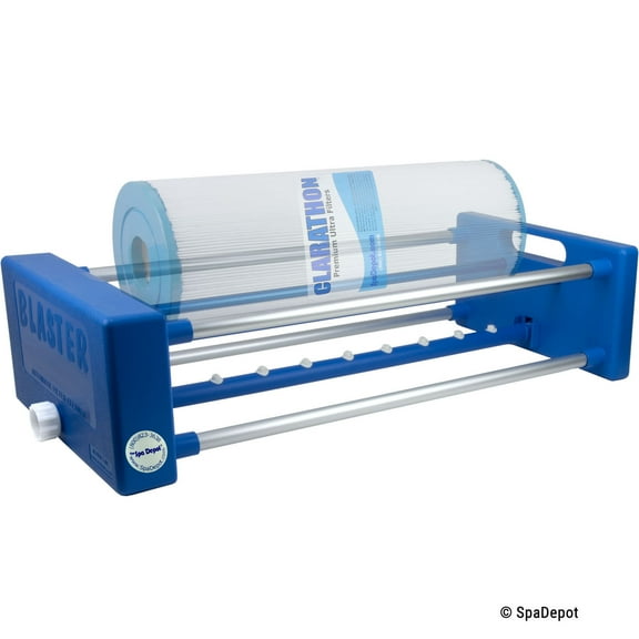 Blaster 1000 Automatic Cleaner for Hot Tub Filter Cartridges up to 20" Long