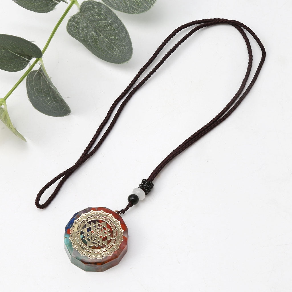 ✪ Orgonite Energy Pendant 7 Chakras 