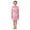 Pink, variant on LRen Girls 1 Piece Bathing Suits Bathing Suit Girl Kids Uv Sun Protection Shirt Quick Dry for Pool Beach Party Floral Bathing Suit for Kids