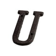 thumbnail image 2 of DIY Wrought Iron House Letters and Numbers Set for Outdoor Address Signs - Antique Industrial Style with Screws, 2 of 2