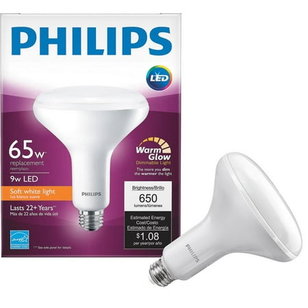 Philips Warm Glow BR40 Medium Dimmable LED Floodlight Light
