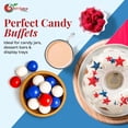thumbnail image 6 of NY SPICE SHOP Red, Blue & White Gumballs - 3 Pound - Red, White, and Blue Candy - 4th of July Candy - Patriotic Candy - Memorial Day Candy, 6 of 6