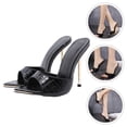 thumbnail image 4 of GOOHOCHY 1 par de zapatos puntiagudos de moda Sandalias de verano Tacones altos de verano Felotaje de banquete femenino, 4 of 8
