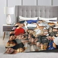 thumbnail image 4 of Blanket Dwayne Douglas Johnson Soft and Comfortable Warm Fleece Throw Blankets Gift for Room Sofa Office Bed car Camp Couch Decoration Cozy Plush Beach Blankets All Season, 4 of 5