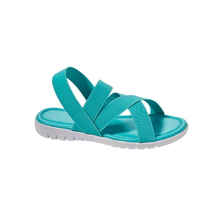 

Women Stretch Strap Sandal for Women Available in Black Pink and White | Size 6-11