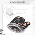 thumbnail image 4 of Disketp Mushrooms Oven Mitts and Potholders BBQ Gloves-Oven Mitts and Pot Holders with Recycled Infill Silicone Non-Slip Cooking Gloves for Cooking Baking Grilling, 4 of 8