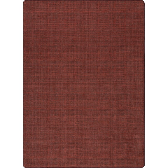 Milliken Imagine Area Rug WHISPER WEAVE SCARLET Whisper Weave Scarlet Lined Rows 2 1 x 7 8 Rectangle
