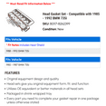thumbnail image 2 of Head Gasket Set - Compatible with 1985 - 1992 BMW 735i 1986 1987 1988 1989 1990 1991, 2 of 2
