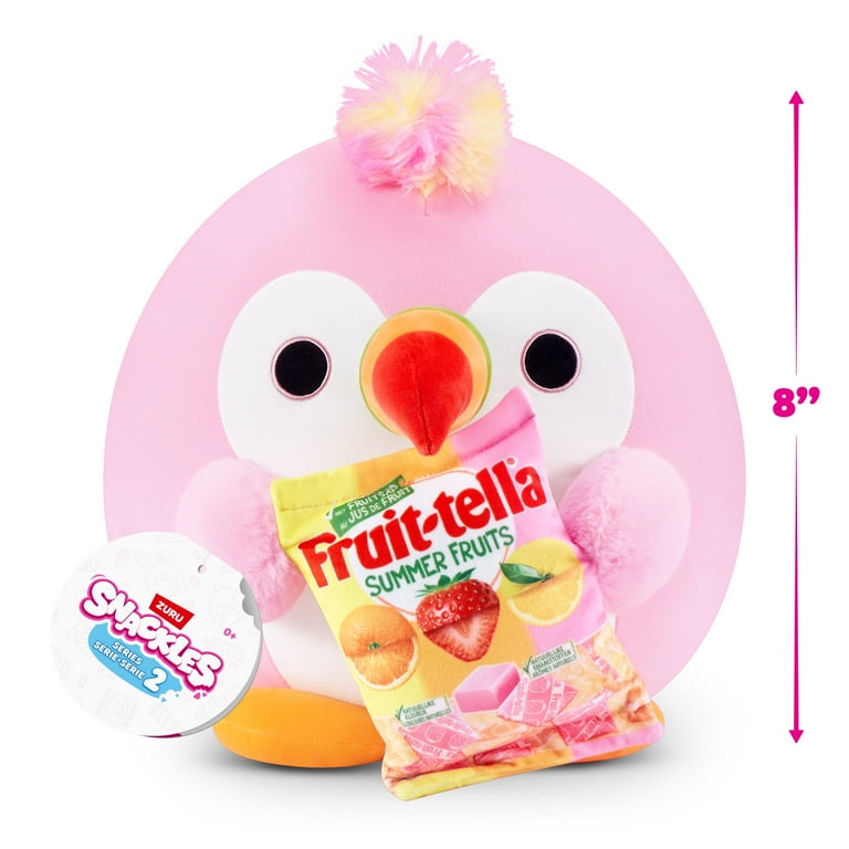 SNACKLES 8 inch Snackle (Fruit-tella) Sally the Tucan, Ultra