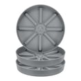 thumbnail image 1 of Uxcell 3-Pack Saucer para Plantas, 6 Pulgadas, Plástico Antipudrición para Plantas en Macetas de Interior/Exterior [Gris], 1 of 1