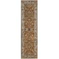 thumbnail image 3 of Safavieh Heritage Steward Oriental Wool Runner Rug, Brown/Blue, 2'3" x 8', 3 of 10