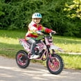 thumbnail image 3 of Wharick Dirt Bike for Kids, 49cc 2-Stroke Gas Power Motocross Mini Motorcycle with Front Rear Disc Brakes 30KM/H for Boys and Girls Gift, 3 of 8