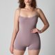 thumbnail image 4 of Body moldeador de encaje para mujer, con refuerzo sin costuras y control ligero en toda la prenda. Top de poliéster para mujer., 4 of 5