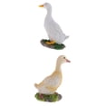 thumbnail image 1 of 2pcs jardín casa de resina animal ornamento estanque agua de piezaza a, 1 of 9