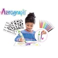 thumbnail image 5 of Lexibook Yeno Aerograph, magic electronic spray, 132 stencils, 12 colored pens, rechargeable battery, green / white, CR800, 5 of 11