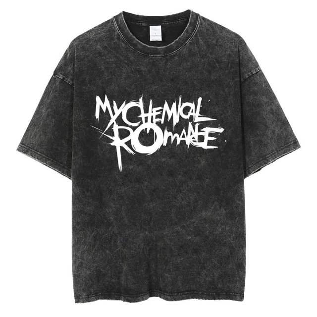 CYDZSWYXGS My Chemical RomanceT-shirt Hauts Vintage en Coton Col Rond pour Hommes et Femmes