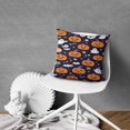 thumbnail image 4 of Halloween Pumpkin Throw Pillow Cases Evil Pumpkin Pillow Cover Throw Cushion Cover Cushion Cases for Home Office Halloween Decoration,20x20 Inch (2Pcs), 4 of 6