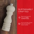 thumbnail image 4 of Peugeot Paris u'Select 7-inch Pepper Mill - Manual Rock Pepper Mill with Adjustable Precision Grinding, Stainless Steel & Beechwood, Sustainable & Elegant Kitchen Tool - NEW 2024 Color (Ash), 4 of 7