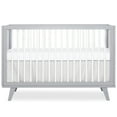 thumbnail image 2 of Dream On Me Carter 5-in-1 Full Size Convertible Crib, Grey and White, 2 of 14