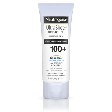 Neutrogena Ultra Sheer Dry-Touch Water Resistant Sunscreen SPF 100+, 3 fl. oz