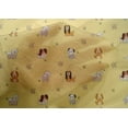 thumbnail image 4 of oneOone Cotton Silk Fabric Grass & Puppies Dog Print Fabric by Yard 42 Inch Wide, 4 of 4