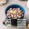 thumbnail image 6 of AmorArc 24 oz Soup Mugs with Handles, Jumbo Ceramic Bowls Mugs Set with handles for Coffee Cereal Cappuccino Snacks, Microwave&Dishwasher safe Soup Cups for Meal-Blue, 6 of 8