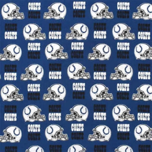 Colts Cotton Fabric (1 yard)