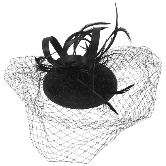 Hemoton Fascinator Clip Plume Hair Clip Women Fascinator Hair Decoration Women Hair Decor