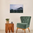thumbnail image 2 of Wynwood Studio Canvas Cloudy Sky Forest Nature and Landscape Forest Landscapes Wall Art Canvas Print Green Dark Green 24x16, 2 of 3
