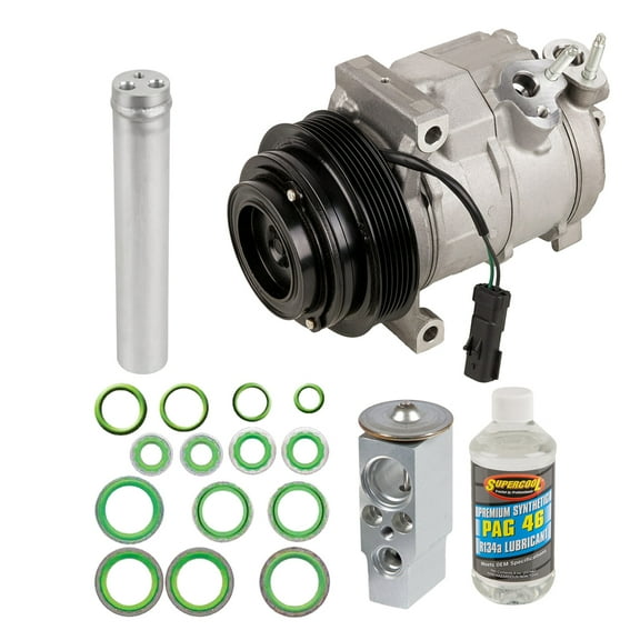 For Dodge Challenger & Charger AC Compressor w/ A/C Repair Kit - BuyAutoParts