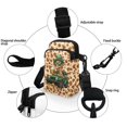 thumbnail image 5 of HELLHERO Adjustable Shoulder Strap Crossbody Bag Giraffe Beer Graphic Design 4.33"x1.97"x7.09" with Shoulder Strap Adult for Casual Use Double Layer, 5 of 10