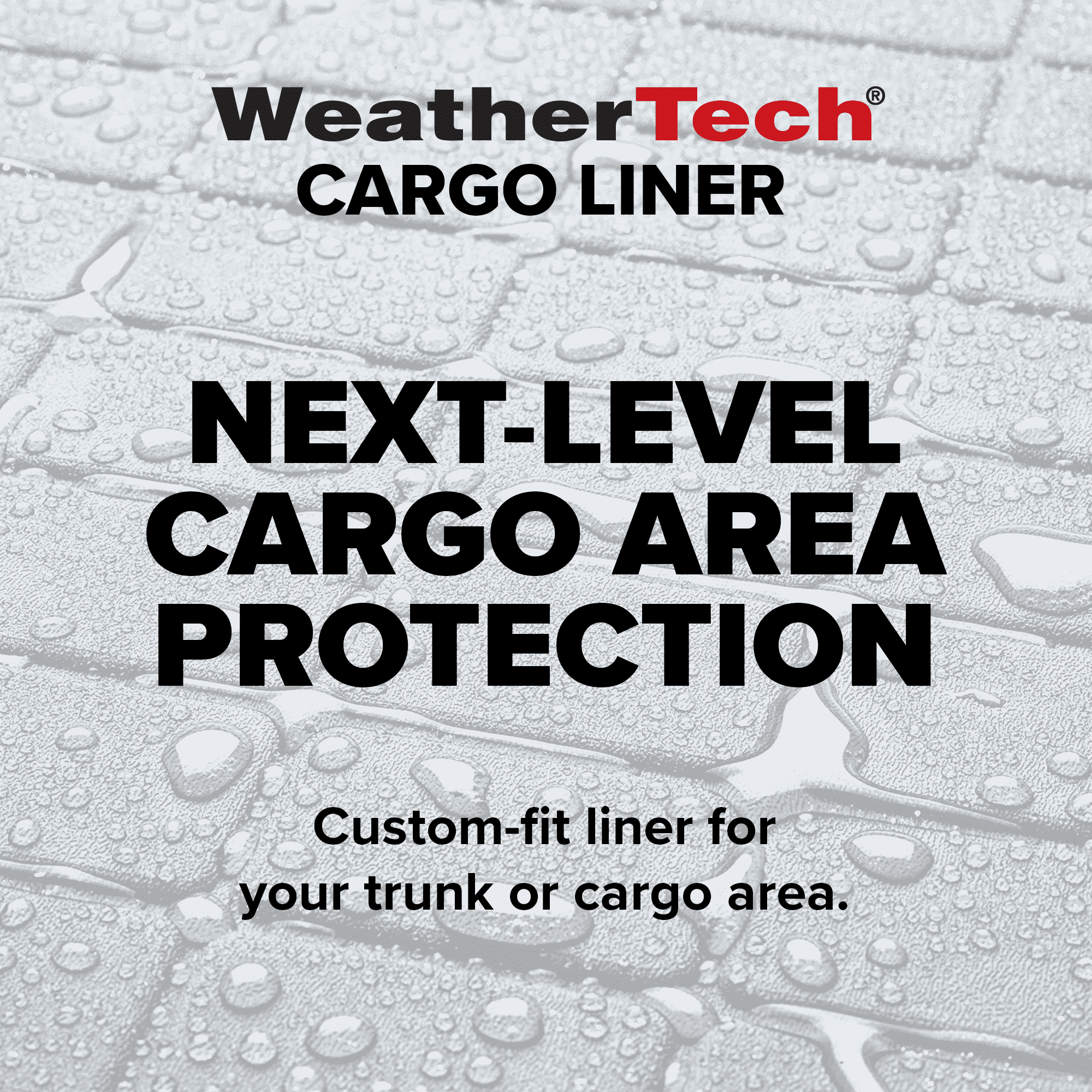 WeatherTech Cargo Trunk Liner compatible with 2012-2018 Ford Focus - Trunk, Black