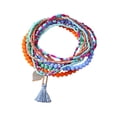 thumbnail image 1 of Tobilleras con de Boho, joyería para pies, accesorios elásticos de múltiples capas de moda, cadena de pie colorida, tobillos de para 10 piezas Yinane Tobillera con cuentas, 1 of 8