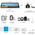 AutoVox T9 Backup Rear View Mirror Camera 9.35