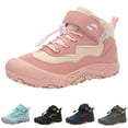 thumbnail image 2 of Otqutp Little Boys Nonslip&nbsp;Sneakers Shoes Sports Shoes Trainers Boys Hiking Shoes Trainers Boys Shoes Girls Outdoor Non Slip Lightweight Children's Shoes Hiking Boots(Pink,9.5-10 Years), 2 of 5