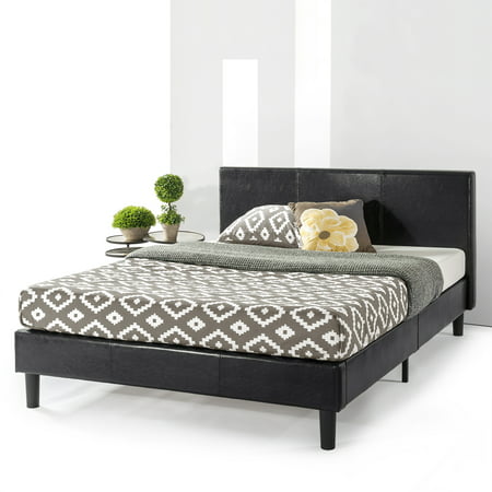 Best Price Mattress Agra Upholstered Faux Leather Platform