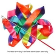 thumbnail image 3 of Bandas de seda Jadeshay 4 m para niños gimnasia baile color degradado, 3 of 11