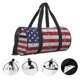 thumbnail image 3 of Easygdp America Flag Glitter Bolsa de Viaje, Bolsa de Mano, Bolsa de Gimnasio, Bolsa de Equipaje para Viaje, 3 of 6