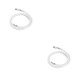 thumbnail image 3 of Collar de Metal Jumpingount 50cm 2Conjunto Plata, 3 of 6